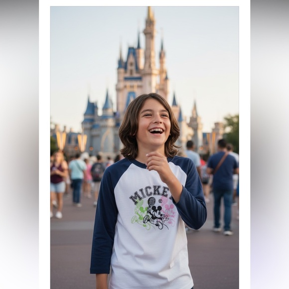 Janie and Jack Other - NWT- Janie and Jack Mickey Mouse Raglan Shirt (Size 6)